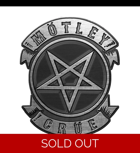 Motley Crue - Pentagram Pin